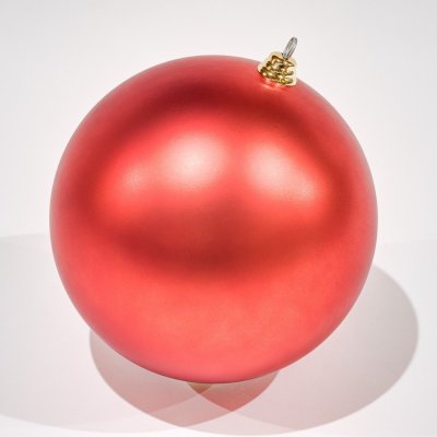 DECOLED Plastová koule prům. 30 cm červená matná – Zboží Dáma