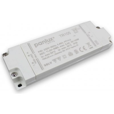 Transformátor elektronický Panlux TR105 35-105W 12VAC – Hledejceny.cz