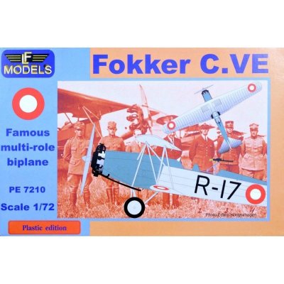 models Fokker C.VE Denmark 3x camo LF PE7210 1:72