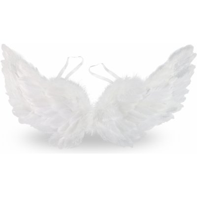 Rappa Andělská křídla s peřím 50 cm – Zboží Dáma