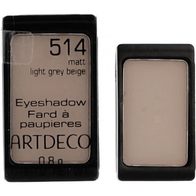 Artdeco matné oční stíny 514 Matt Light Grey Beige 0,8 g – Zboží Dáma