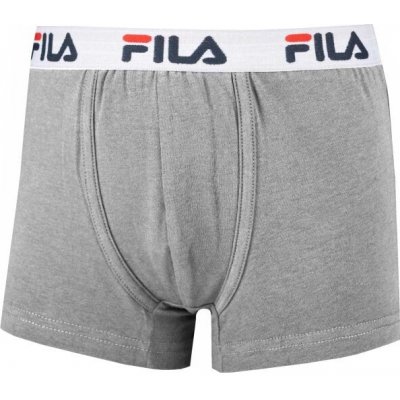 Fila Underwear Boy Boxer 1P Šedý – Zboží Mobilmania