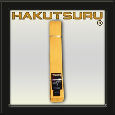Hakutsuru Equipment Opasek Žlutý