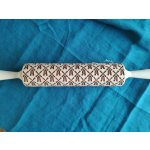 ArtWoodenCorner Dřevěný váleček se vzorem na těsto 42 cm Mlýn – Sleviste.cz