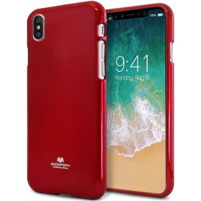 Pouzdro Goospery Jelly Case Apple iPhone X iPhone XS Červené – Hledejceny.cz