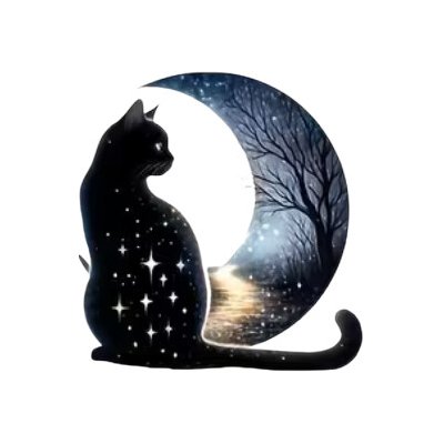 Nažehlovací obrázek - černá kočka III (16,4 x 17,0 cm) – Hledejceny.cz