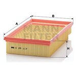 Vzduchový filtr MANN-FILTER C29117 – Hledejceny.cz