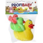 Profibaby Baby kačenka malá pískací set 3ks do vany pro miminko 6cm – Zbozi.Blesk.cz