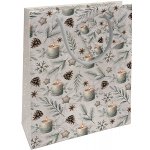 Nekupto Vánoční dárková taška střední Svíčky – Sleviste.cz