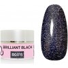 Gel lak Expa nails barevný gel na nehty brilliant black třpyt 5 g