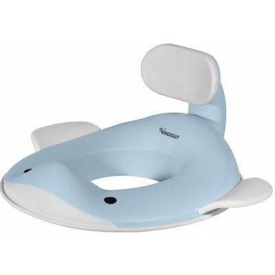 Kindsgut Sedátko na WC Velryba Světle modrá – Zboží Mobilmania