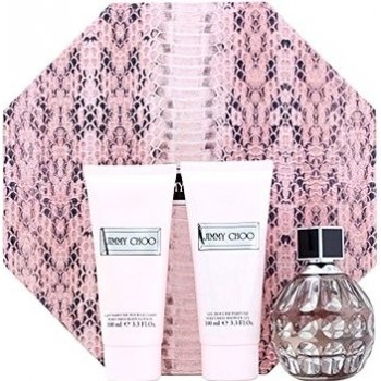 Jimmy Choo Illicit EDP 100 ml + tělové mléko 100 ml + sprchový gel 100 ml dárková sada