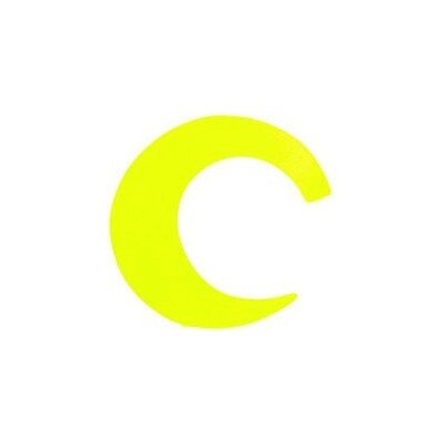 Pacchiarini Ocásky Wiggle Tails Yellow Fluo Počet kusů: 6ks, Velikost: M - 5cm – Hledejceny.cz