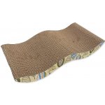 Magic Cat Wave 1 kartonové škrabadlo 43 x 22 x 4 cm – Sleviste.cz