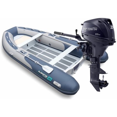 Gladiator RIB 380 AL a Tohatsu MFS20E S – Zbozi.Blesk.cz