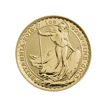 The Royal Mint zlatá mince Britannia 1 oz