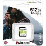 Kingston SDXC UHS-I U1 512 GB SDS2/512GB – Hledejceny.cz