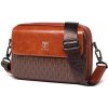 Taška  Bullcaptain crossbody taška přes rameno Mateo Hnědá 4L DJB0102s2