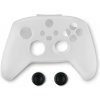 Obal a kryt pro herní konzole Spartan Gear Controller Silicon Skin Cover and Thumb Grips - White XONE XSX