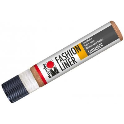 Marabu Fashion liner měděný třpytivý 25 ml – Hledejceny.cz