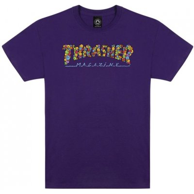 Thrasher Toy Machine Smile By Spanky Tee purple – Hledejceny.cz