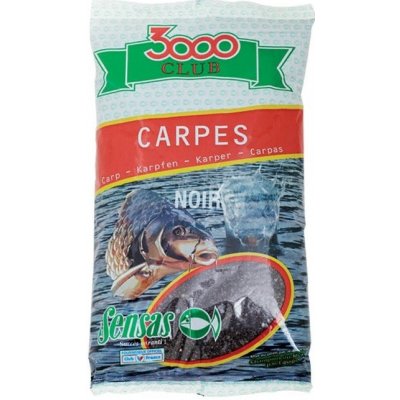 Sensas krmení 3000 Club Carp Black 1kg