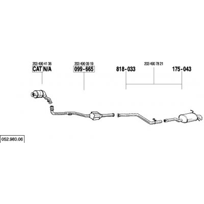 Bosal BS 099-665 – Hledejceny.cz