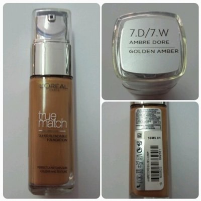 L'Oréal Paris True Match Super Blendable 7.D 7.W Golden Amber 30 ml – Hledejceny.cz