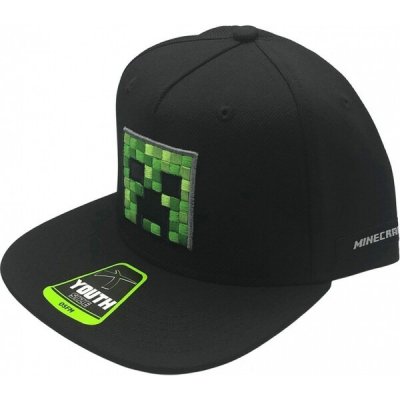 BioWorld Minecraft Creeper snapback JR černá – Zbozi.Blesk.cz