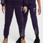 Nike Kylian Mbappe Kids Club Fleece Jogger HQ3686-585 Fialová – Zboží Dáma