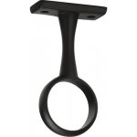 Walteco Držák šatní tyče s vrchním uchycením průměr 25 mm průběžný černý 60005 – Sleviste.cz