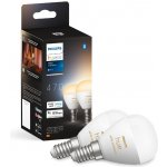 Philips SADA 2x LED Stmívatelná žárovka Hue WHITE AMBIANCE P45 E14/5,1W/230V P5748 – Zboží Mobilmania