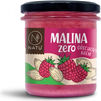 Natu Malina Zero ořechový krém 300 g – Hledejceny.cz