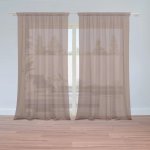 Sablio Záclony Kaštanová: 2ks 150x250cm – Hledejceny.cz