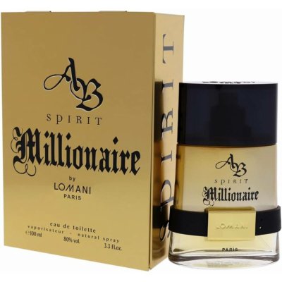 Lomani AB Spirit Millionaire parfémovaná voda pánská 100 ml – Hledejceny.cz