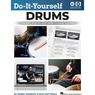 Do-It-Yourself Drums - Nejlepší průvodce krok za krokem, jak začít hrát na bicí – Zboží Mobilmania