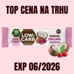 Topnatur low carb tyčinka kokos malina 40 g – Zboží Dáma