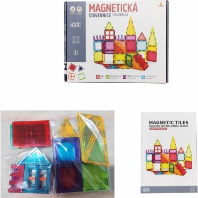 Magnetic Tiles 42 ks – Zboží Živě