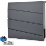 D3645 poštovní schránka antracit Antracit Ano – Hledejceny.cz