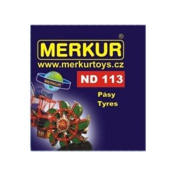 Merkur ND 113 Gumové pásy 4ks