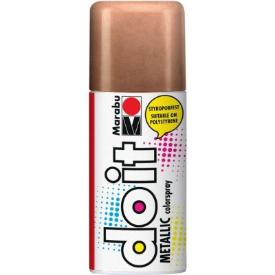 Akrylová barva ve spreji Marabu Do-It červené zlato 786 – Hledejceny.cz