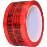Tavobal Bezpečnostní páska pečetící 50 mm x 50 m červená – Zboží Dáma