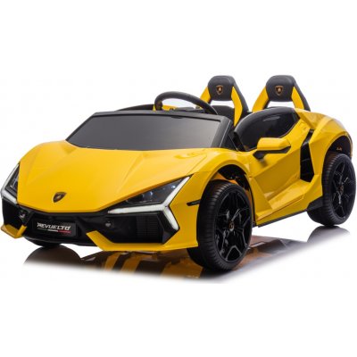 mamido Dětské elektrické auto Lamborghini Revuelto XL STRONG žlutá – Zboží Dáma