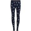 Dámské spodky ICEBREAKER Wmns 260 Vertex Leggings FallFlakes Midnight Navy/Snow/J