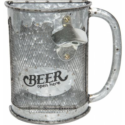 Plechový box na zátky s otvírákem - 22*21*11 cm - Clayre & Eef – Hledejceny.cz