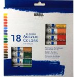 KREUL akrylové barvy el Greco 18x12 ml – Sleviste.cz