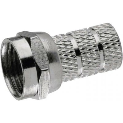 EMOS Konektor F vidlice pro koax 3C2V, 10ks 1807100300 – Sleviste.cz