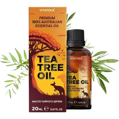 Vitateka Čajovník esenciální olej 100% 20 ml – Hledejceny.cz