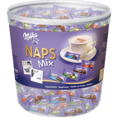 Milka Naps mix mini 1000 g – Zboží Dáma