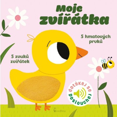 Moje zvířátka - Dotykové a zvukové leporelo - Billet Marion – Zboží Mobilmania